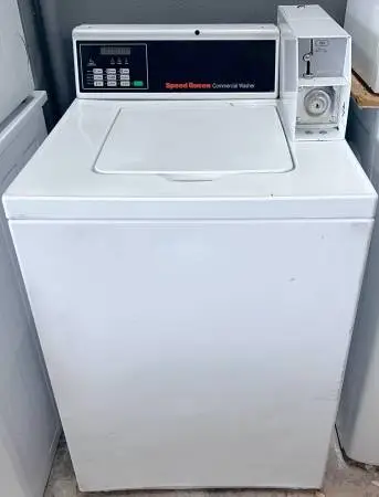 Speed Queen SWNNX2HP115TW02 Commercial Coin Operated Washer Top Load