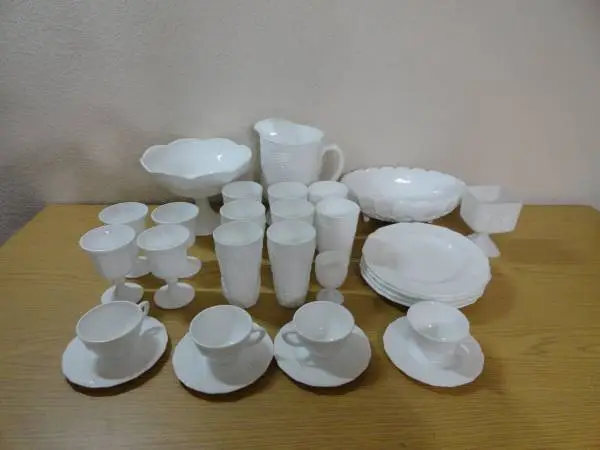 Milk glass collection 30 pieces - All for $140.00