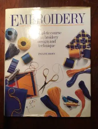 Embroidery Complete Course in Design & Technique  Hardcover Craft Book