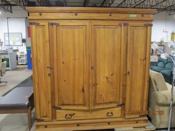 Solid Pine Cabinet       #3945