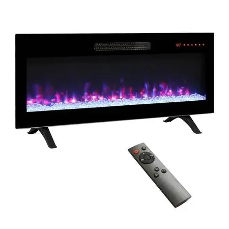 New Electric Wall Mounted or Freestanding Fireplace