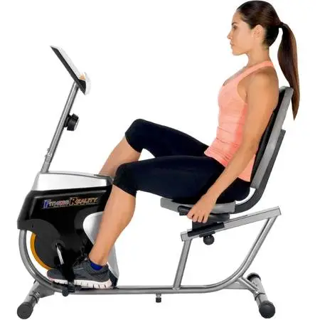 Recumbent Exercise Bike - FITNESS REALITY R4000 Magnetic Tension