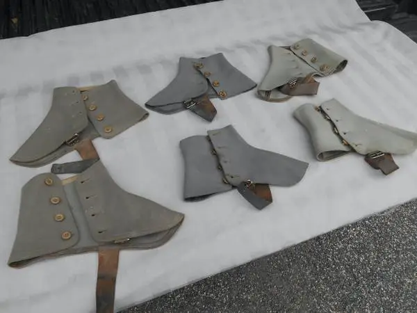 Antique mens spats