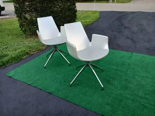 Eiffel swivel chairs by Soho Concepts $45