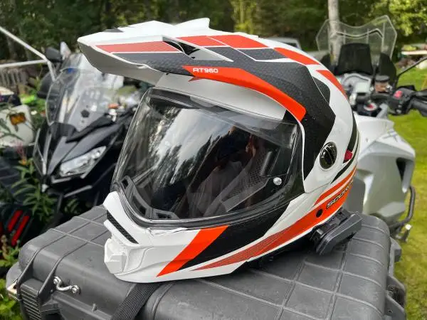 Scorpion EXO AT960 ADV Cardo Helmet large