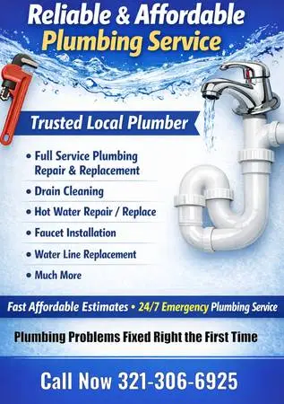 ▂ ▂ ▂ ▂ PLUMBER - HONEST & AFFORDABLE - 321-306-6925 ▂ ▂ ▂ ▂