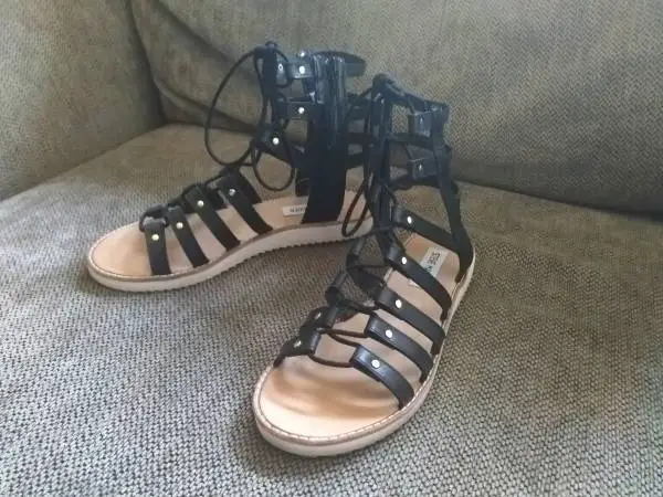 Steve Madden Leather Gladiator Sandals