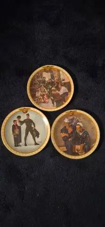 Norman Rockwell Limited Edition Plates