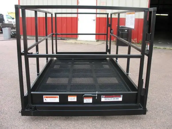 Steel Work Platform - Man Basket