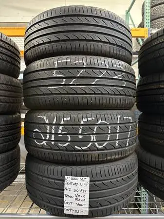 Set of 17” Sentury U.H.P Tires 215/50R17