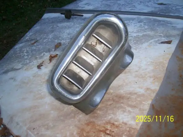 1957 1958 Cadillac rear bumper end