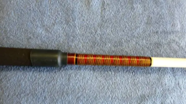 Custom Wrapped 67 all  Roller rod with Aftco aluminum Butt