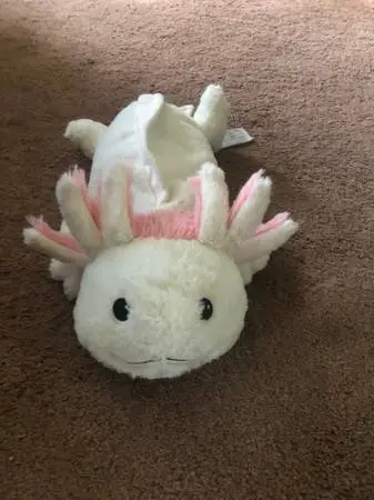 Warmies Axolotl Warming Stuffed Animal weighted Plush