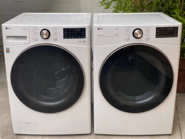 LG Ultra Large Smart Washer and Electric Dryer