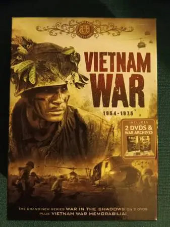 Vietnam War 1954 to 1975 box set 2 DVDS and booklet
