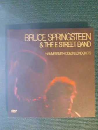 Bruce Springsteen 1975 Live in London complete concert DVD
