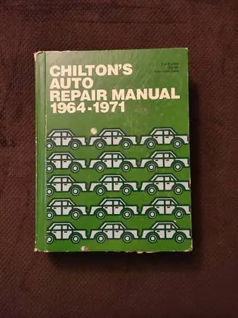Chilton American Cars Auto Repair Manual 1964  -1971