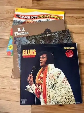 Vinyl Records from the 70s