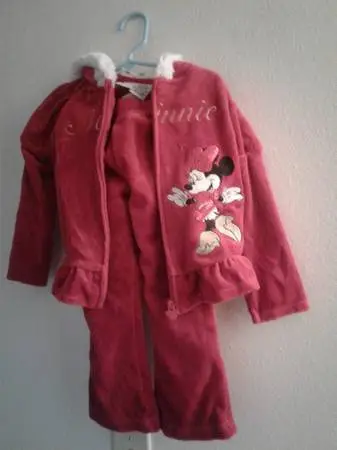 👣*3T Minnie Mouse Jacket and Pants*