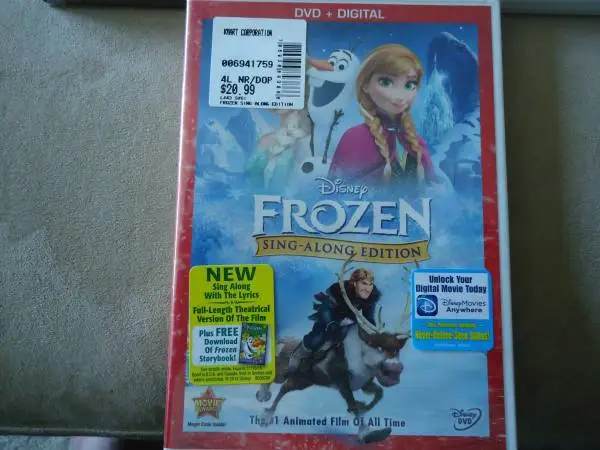 **Frozen, Snow Dogs & Leap DVDs, new factory sealed, ONLY $14 for all