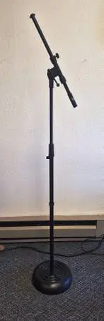 Microphone Stands - Iron Base Boom Stands - Tripod Microphone Stand