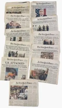 Sept. 11-21, 2001 11 daily editions The New York Time