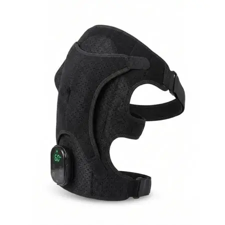NEW! BECANNA Heated Vibration Shoulder Massager With 5000mAh Battery, Cordless R