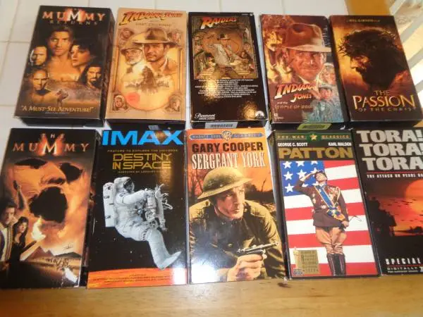 Adventure VHS Movies