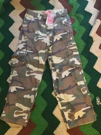 Brand New Pair Of Faded Glory Camouflage Boys Pants