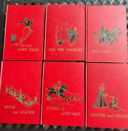 The Childrens Hour Books - 6 Volumes in This Lot