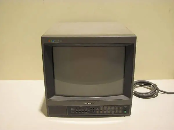SONY Trinitron Model PVM-1342Q color video monitor CRT TV gaming