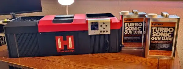 LIKE NEW - Hornady Hot Tub Sonic Cleaner + Cleaning Solution