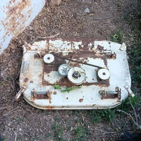 Rare 1960s early 70s Cub Cadet mower deck