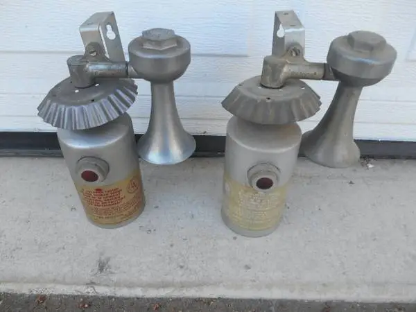 Vintage Falcon automatic fire detector