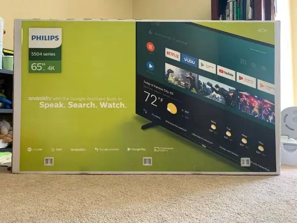 Like New in Box - Philips 65 Class 4K Ultra HD (2160p) Android Smart LED TV