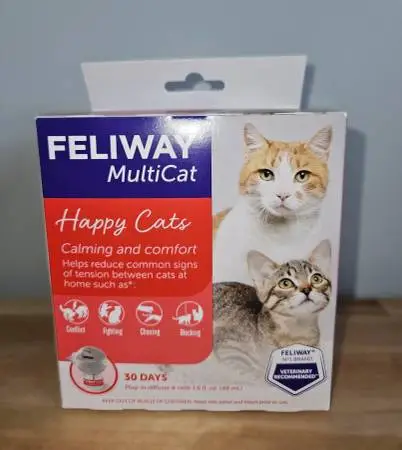 FELIWAY MultiCat 30 Day Cat Calming Plug In Pheromone Diffuser Starter