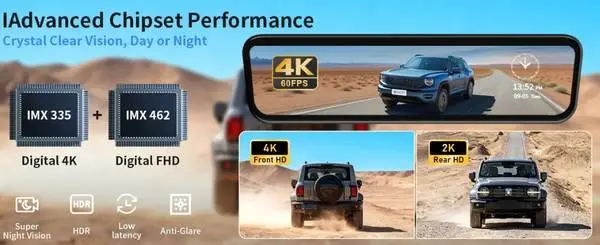 Tesla Streaming Rearview Mirror Dashcam