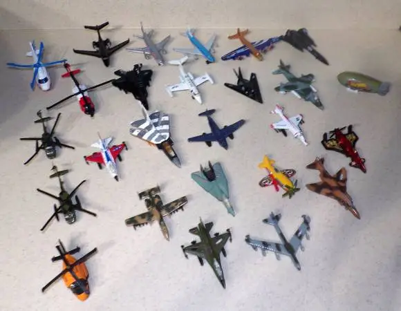 3 Modern Jets & Helicopters - all one price