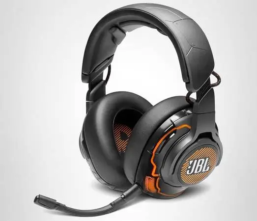 JBL Quantum One USB Wired Over-Ear Professional Gaming Headset, Black