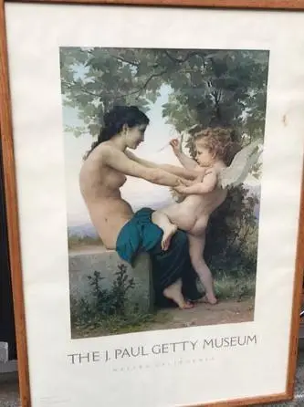 Framed Getty Museum Art Print – Bouguereau