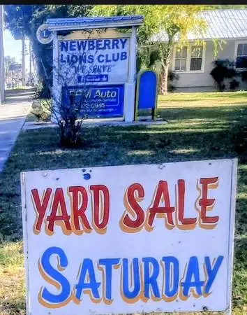 NEWBERRY LIONS CLUB SALE