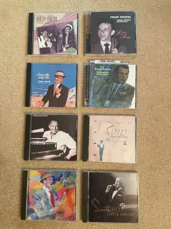 8 Frank Sinatra CDs Plus 1 Dean Martin 2 Disc CD