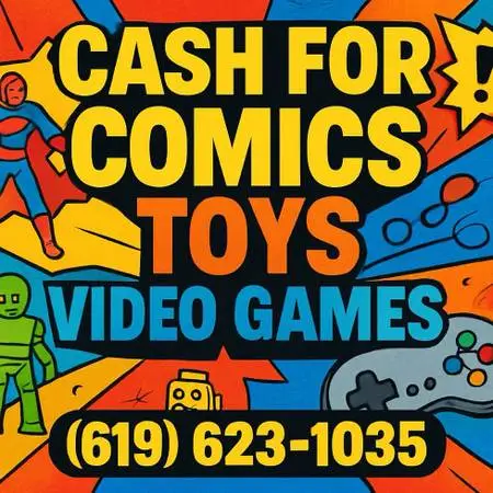 BUYING Comic Books Collections Toys Video Games