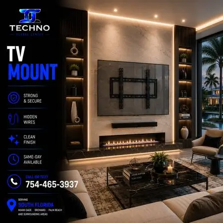 🔥Same-Day TV Mounting🔥