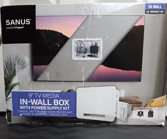 - - Sanus In-Wall Box -