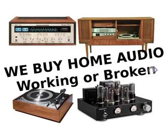 Wanted old Fisher Pioneer Sansui Marantz stereos and turntables Wanted