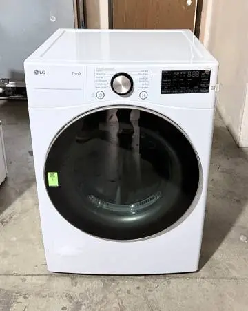 LG DLGX4001W 27 Front Load Gas Dryer White