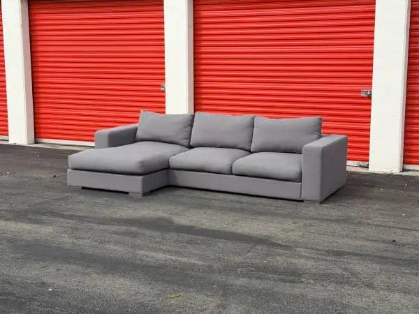 FREE DELIVERY “Cenova” MCM Sectional Sofa Couch by BoConcept - Retail $11k