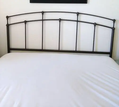 Queen Headboard & complete Serta Pillow Top Mattress Set