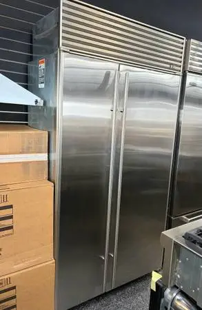 Stainless Steel Built-In Fridge Used